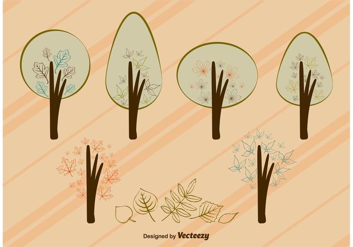 Autumn Vector Tree Leaves