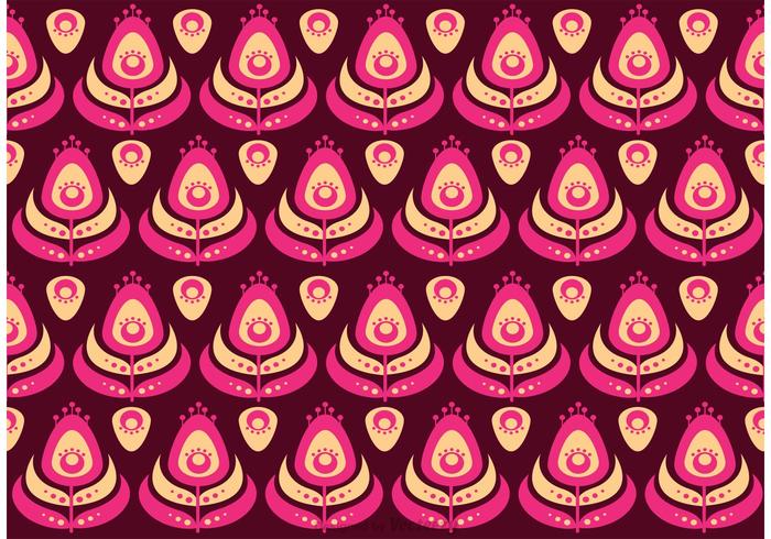 Seamless Exotic Peacock Pattern Vector