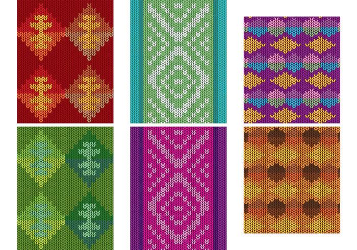 Native American Patterns Textile Vectors