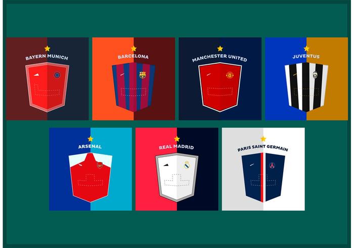 Shields Soccer Jerseys Vectors Shields Soccer Jerseys Vectors