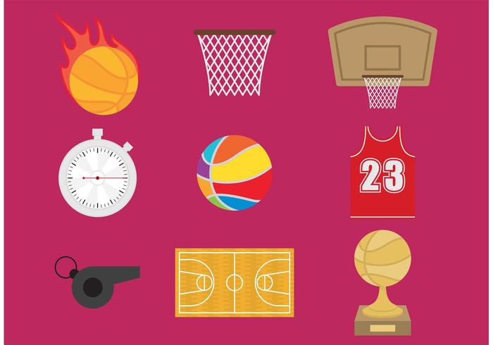 Basketball Vector Icons