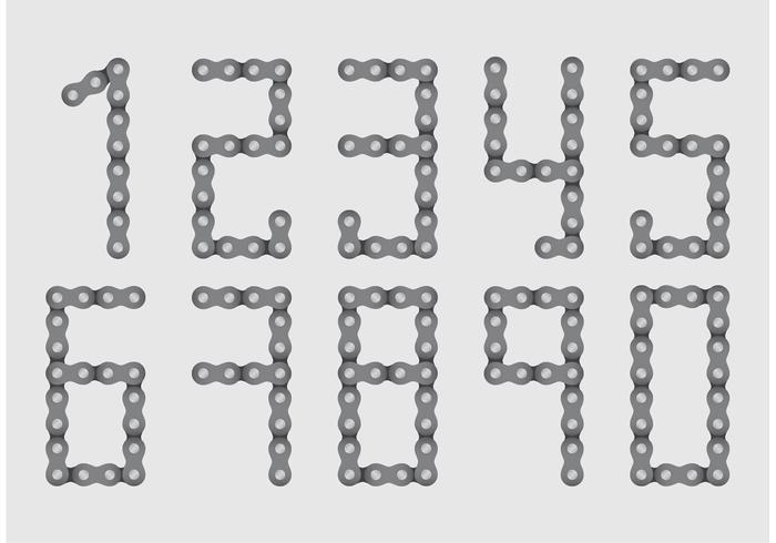 Bike Chain Number Vectors