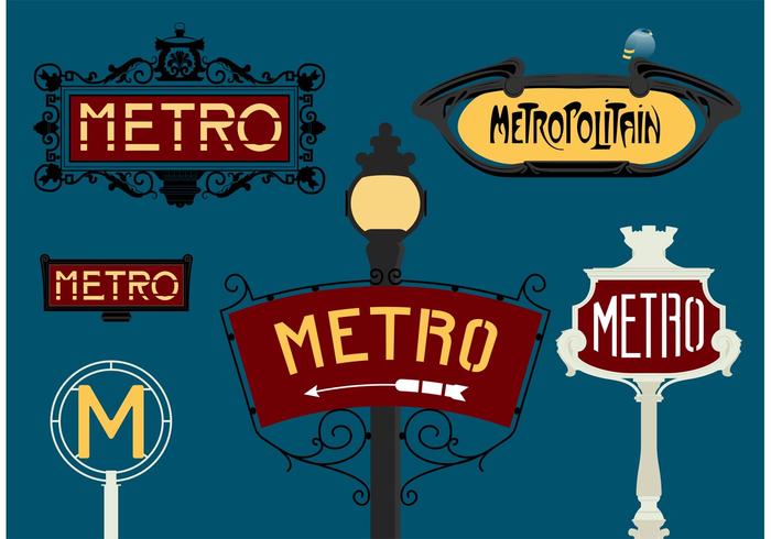 vector sticker underground Vector Vector  Art, Download  Free Paris Stock Free Metro
