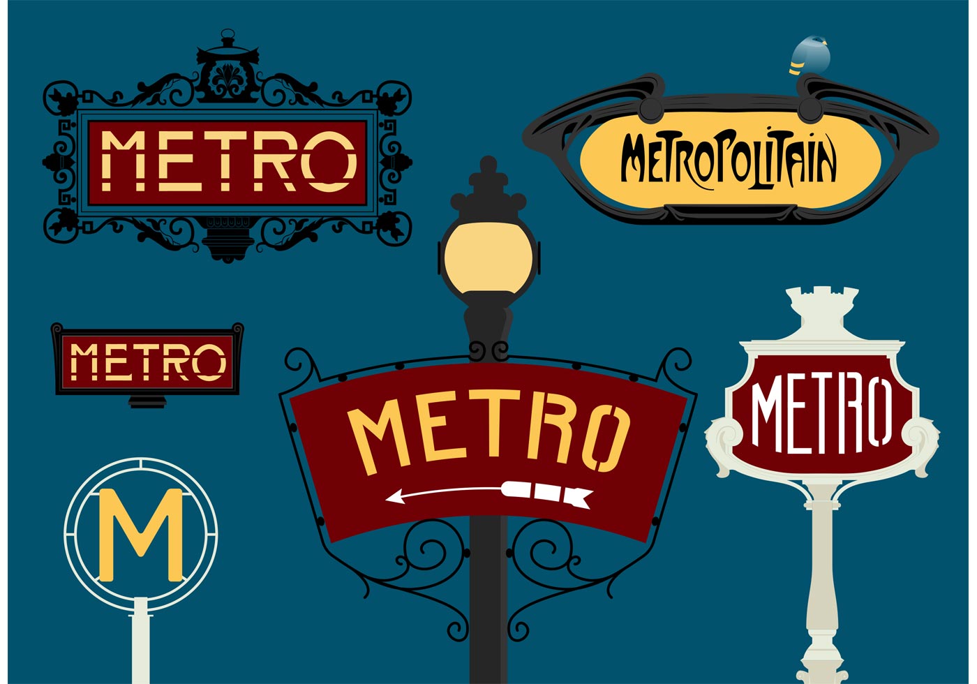 sticker vector underground Metro Paris Vector  Download  Vector Free Free Art, Stock