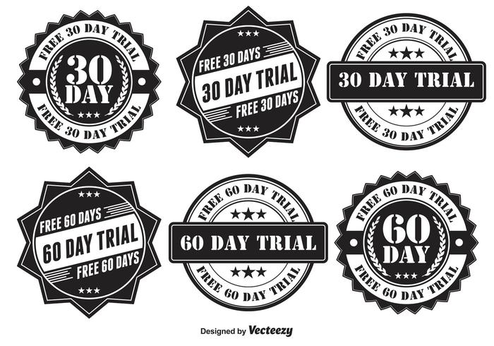 Trial Badge Set Trial Badge Set