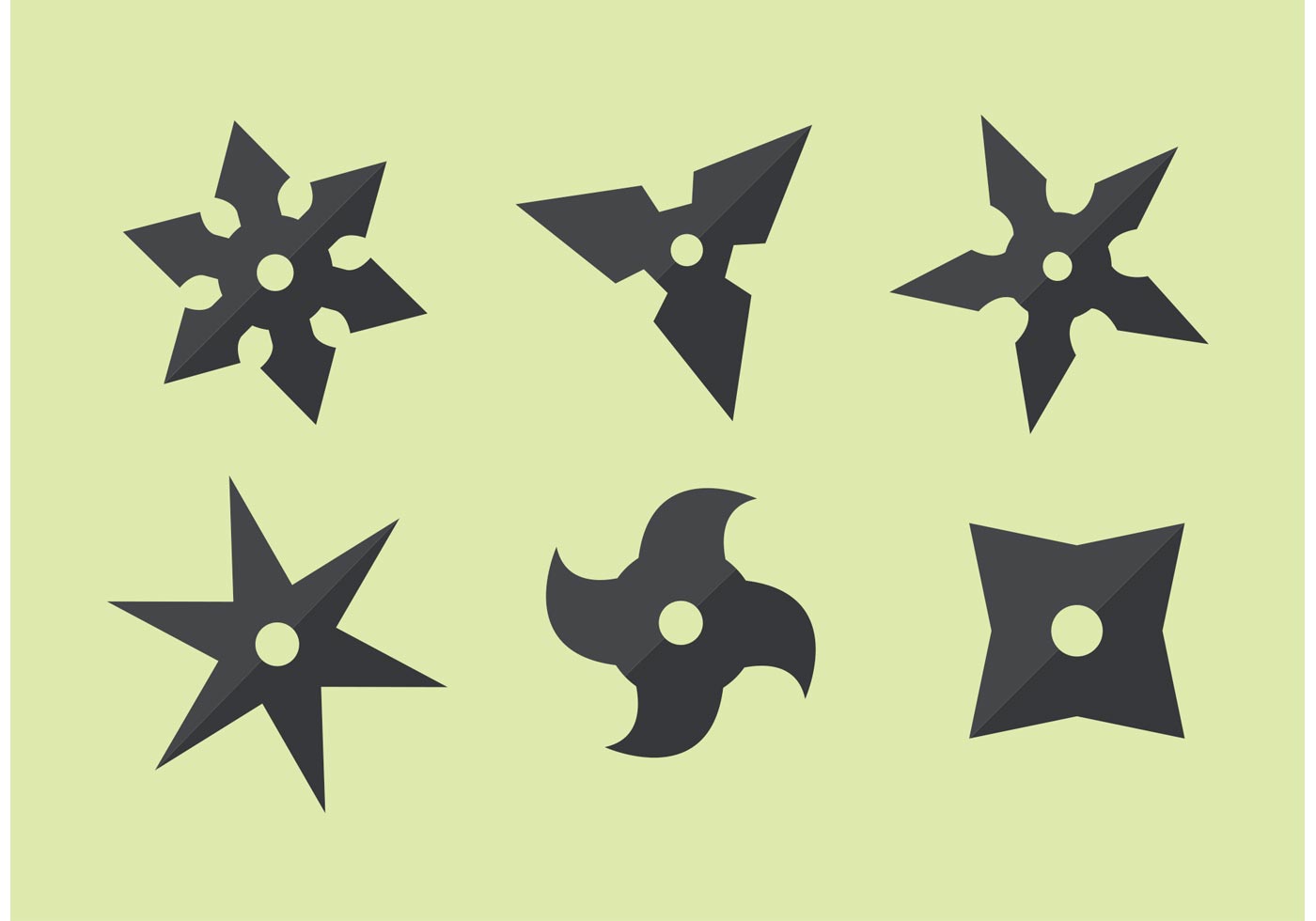 Ninja Star Vector Art, Icons, and Graphics for Free Download