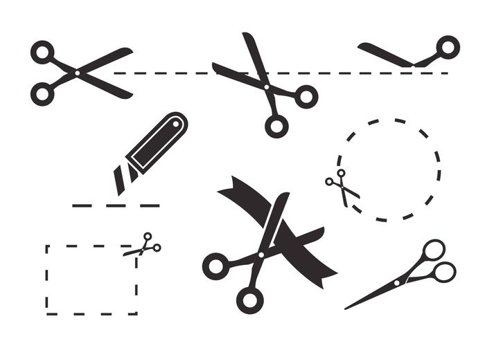 Scissors Coupon Vectors