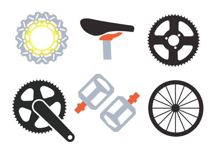 Bike Sprockets Vectors