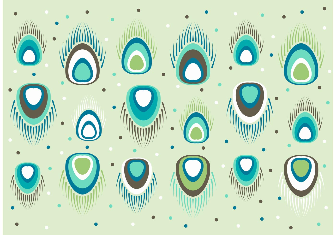 Peacock Pattern Vector - Download Free Vectors Clipart Peacock Pattern Vector - Download Free Vectors Clipart