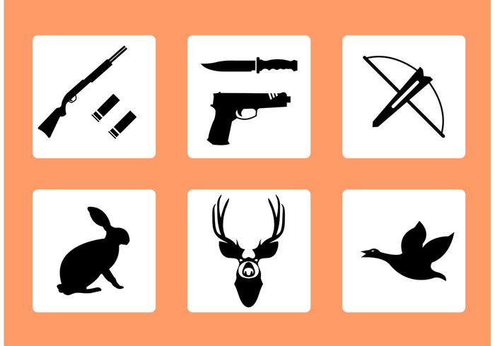 Hunting Vector Icons