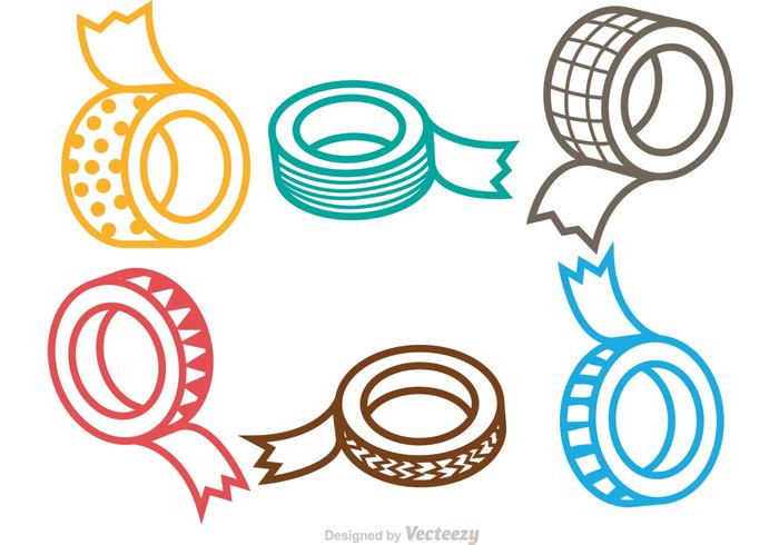 Roll of Tape Vectors