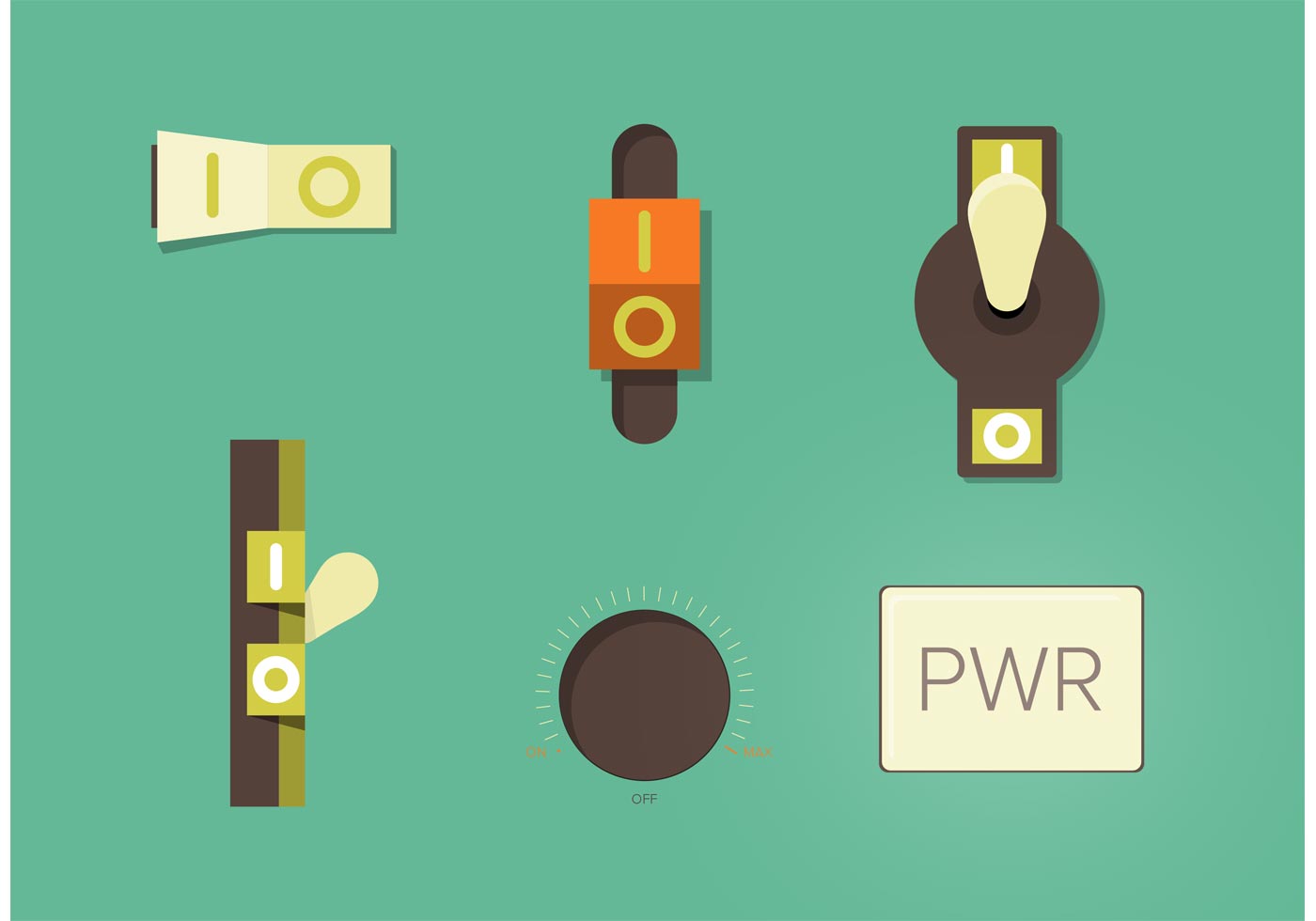 Click On Off Button - Download Free Vector Art, Stock Graphics & Images