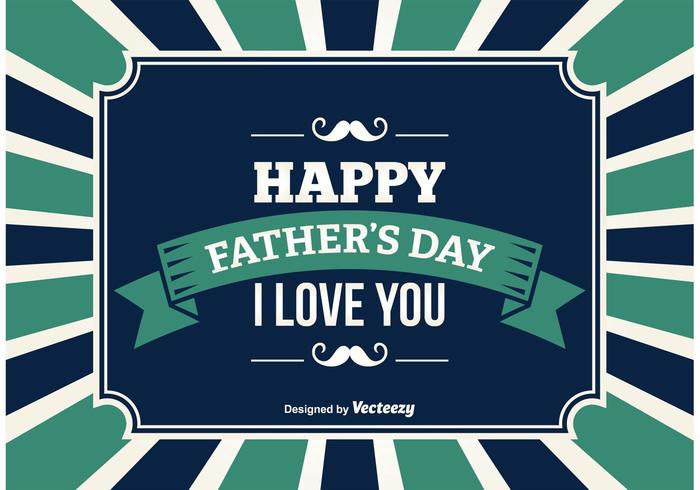 Father's Day Illustration vector