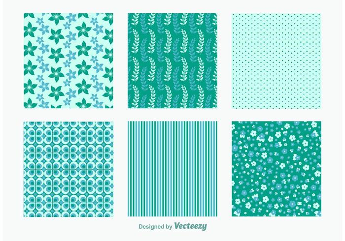 Spring Floral Patterns vector