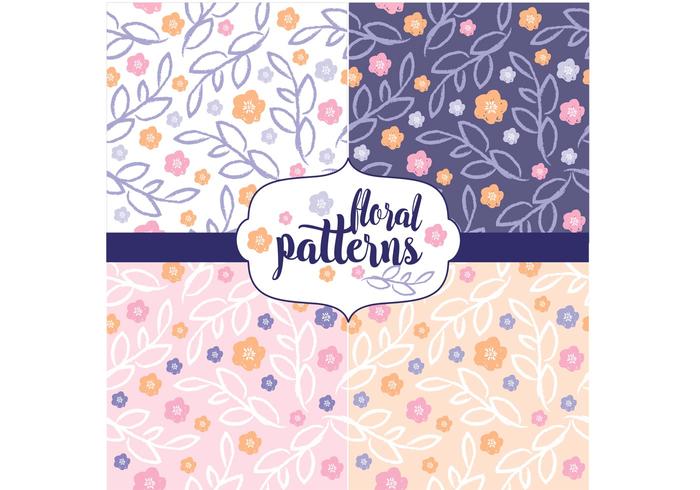 Floral Pattern Set Floral Pattern Set