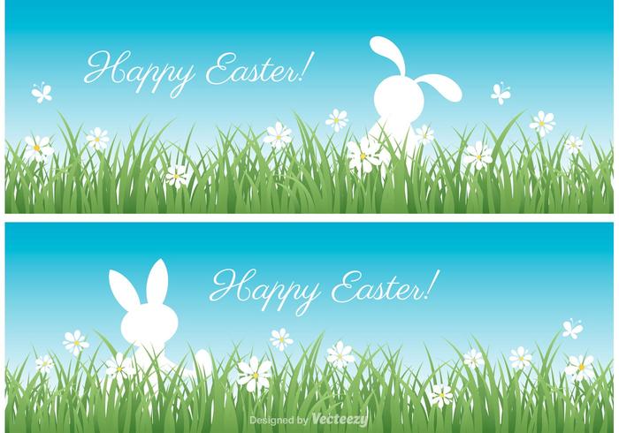 Free Easter Vector Banners