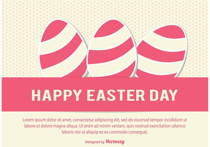 Easter Day Vector Illustration Easter Day Vector Illustration