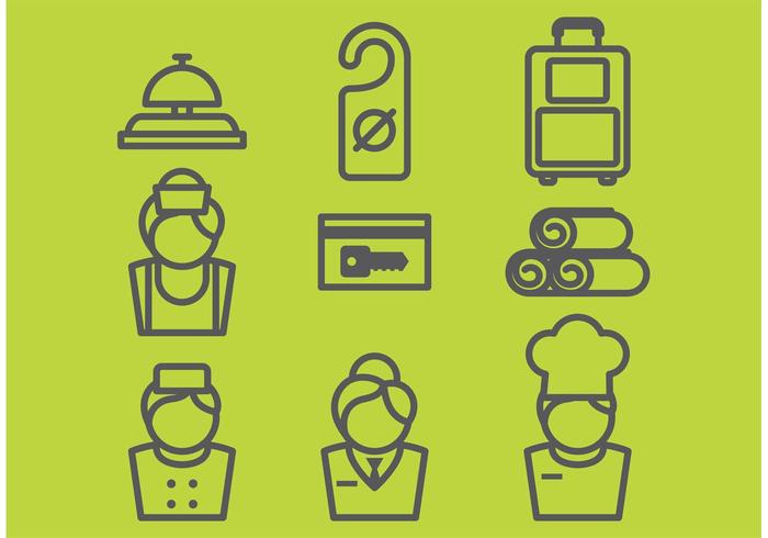 Hotel Vector Icons