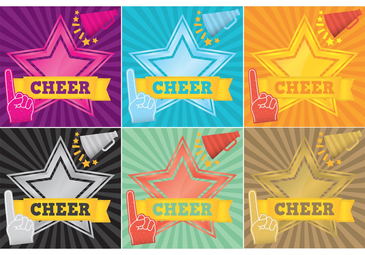 Cheerleading Backgrounds Vectors 88917 Vector Art at Vecteezy