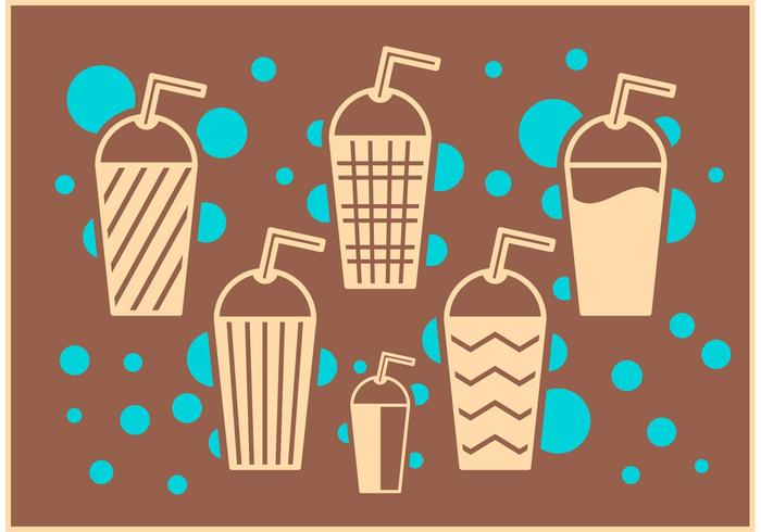 Iced Coffee Vectors 