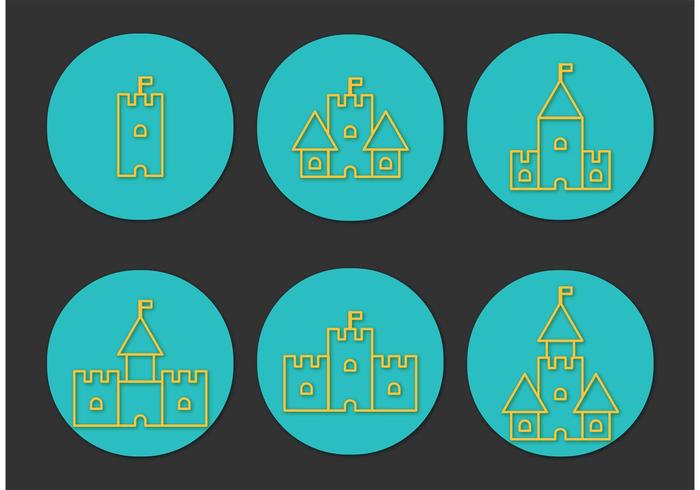 Free Fort Outline Vector Free Fort Outline Vector