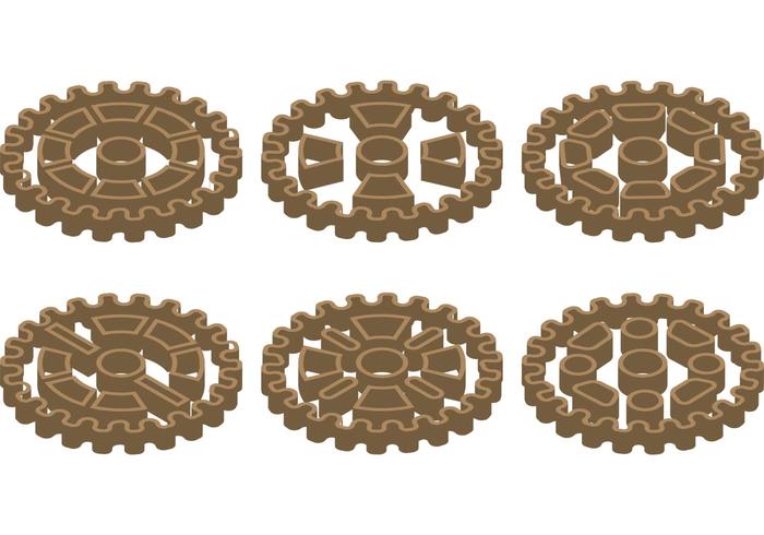 Bike Sprocket Vector Gears Bike Sprocket Vector Gears