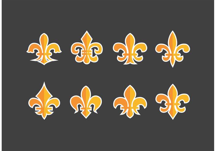 Fleur de Lis Vector Set Fleur de Lis Vector Set