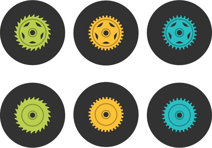 Free Bike Sprocket Vector
