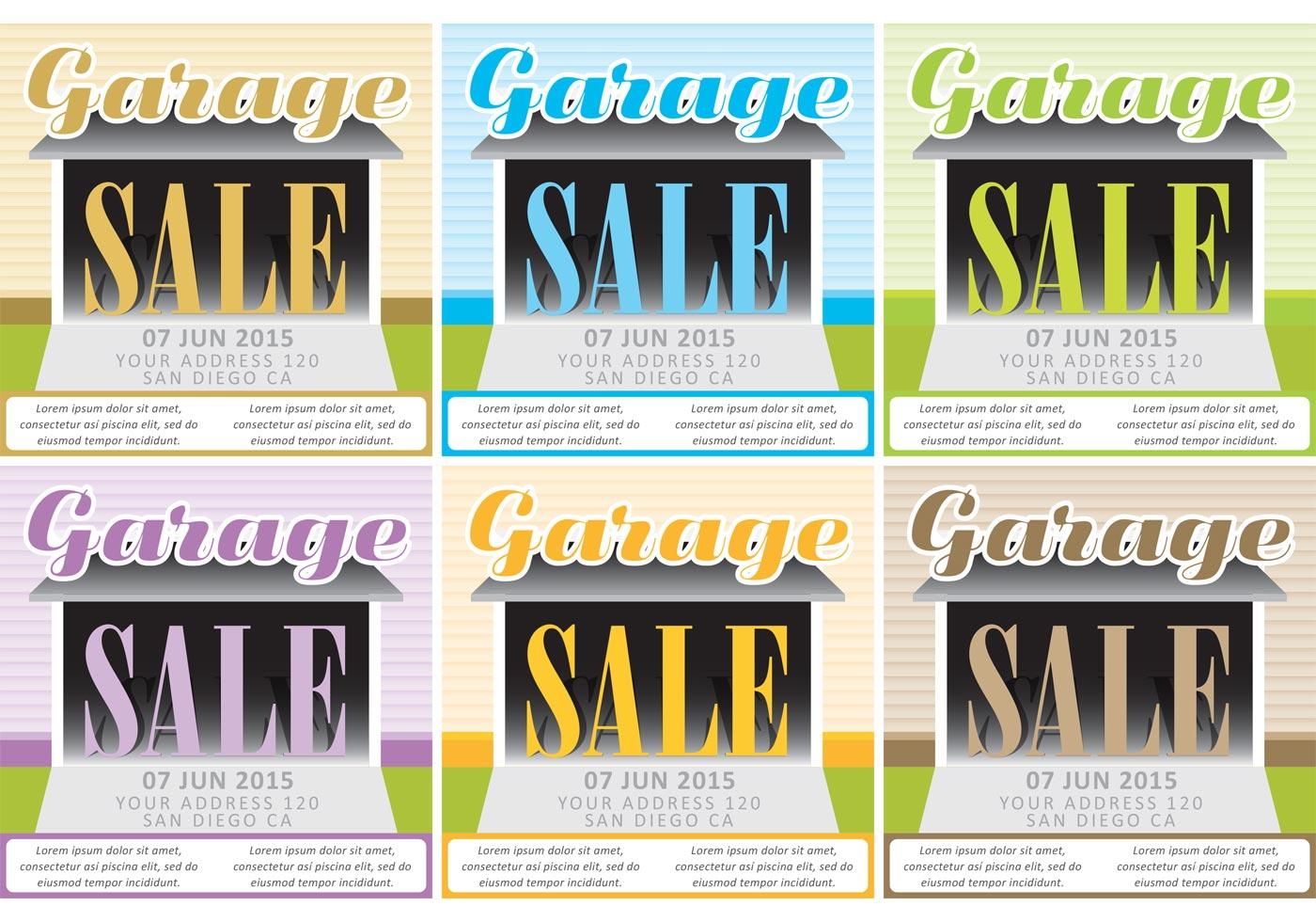 Garage Sale Vector Backgrounds 89200 Vector Art at Vecteezy