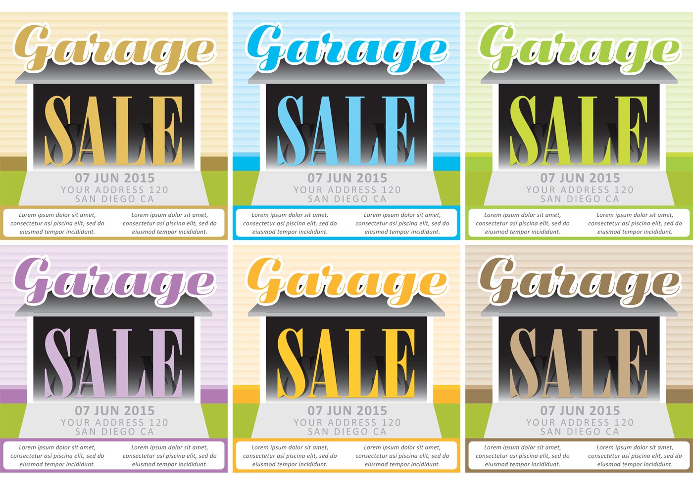 Garage Sale Vector Backgrounds Download Free Vector Art, Stock