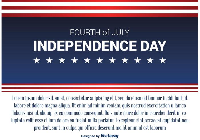 Independence Day Background vector