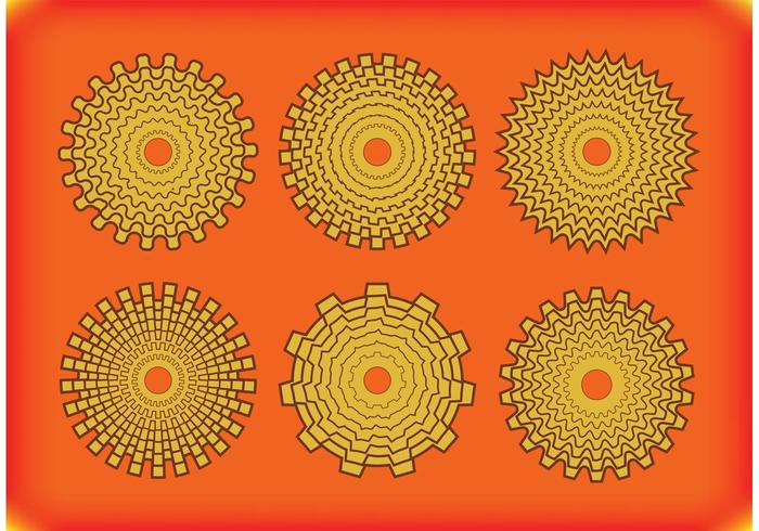 Bike Sprocket Vector Gears Bike Sprocket Vector Gears