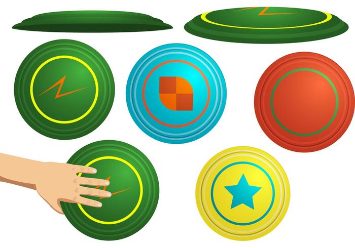 Grab your Frisbee vector