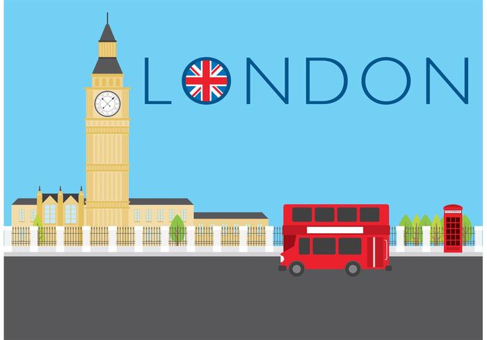 Vector de la ciudad de Londres