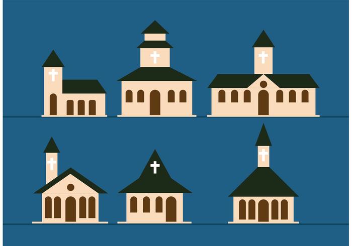 Country Church Vectors Country Church Vectors