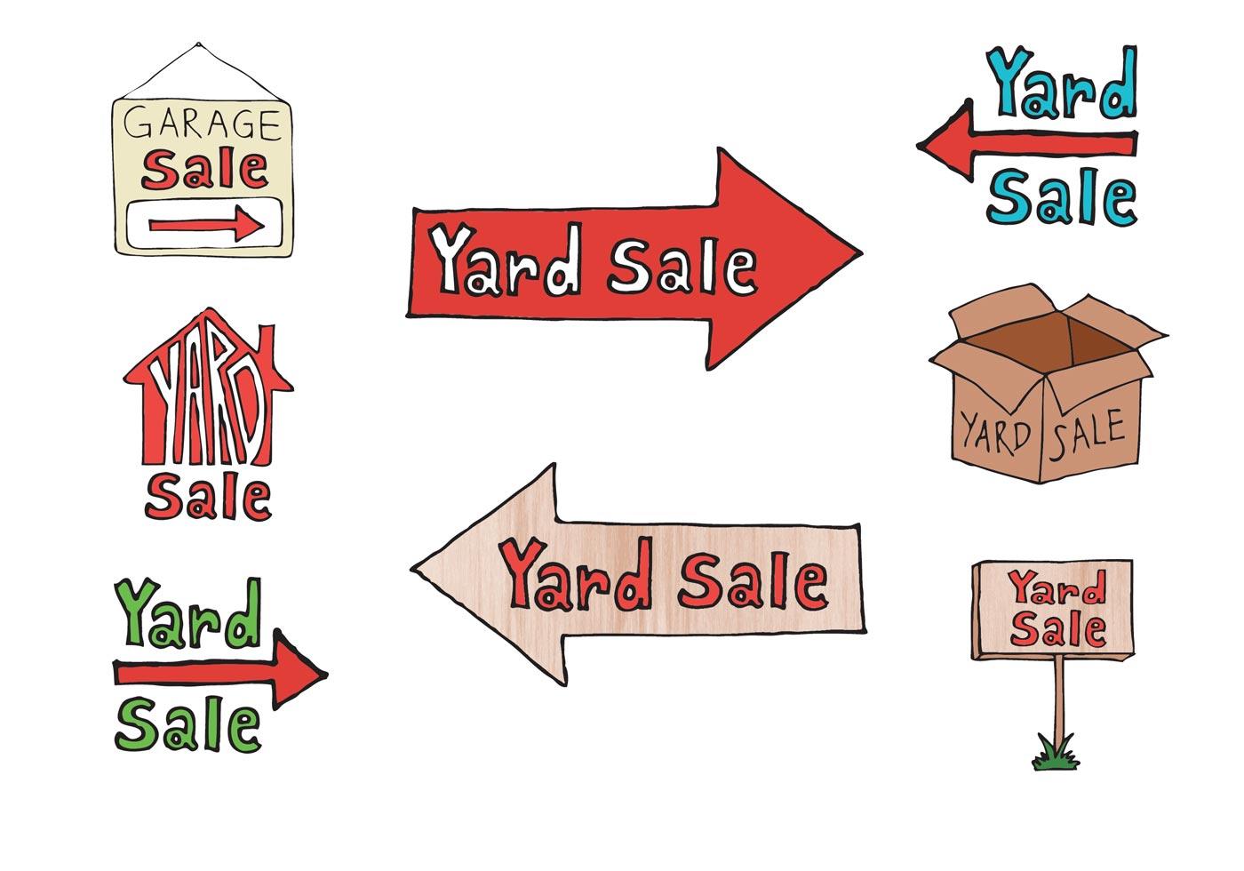Free Yard Sale Vector Series 89400 Vector Art at Vecteezy