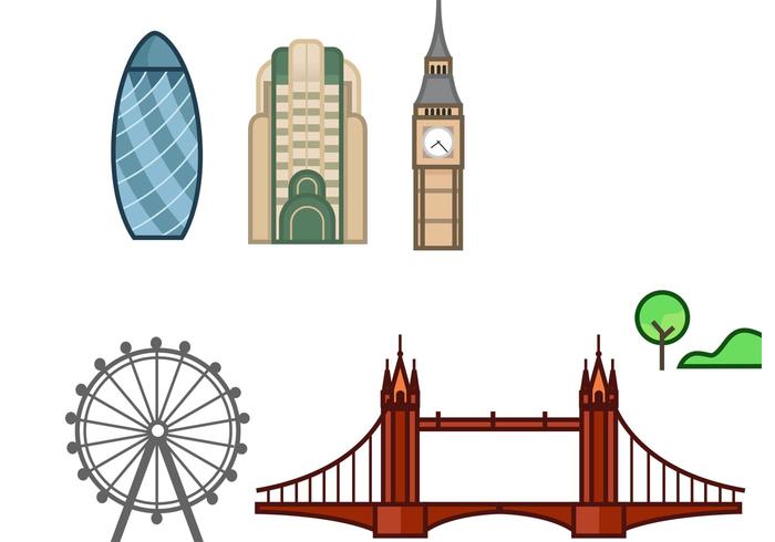 London Stroke Art Vector