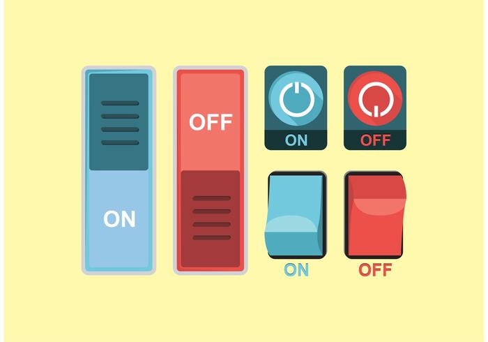 On Off Button Vector Free