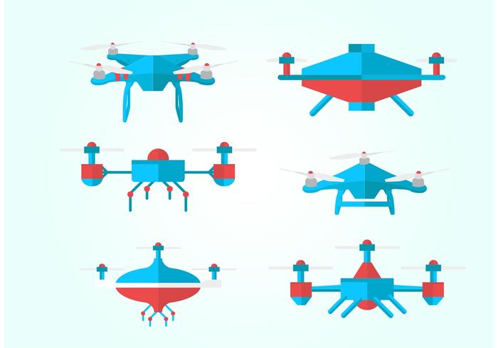 Drone Vector Pack Drone Vector Pack