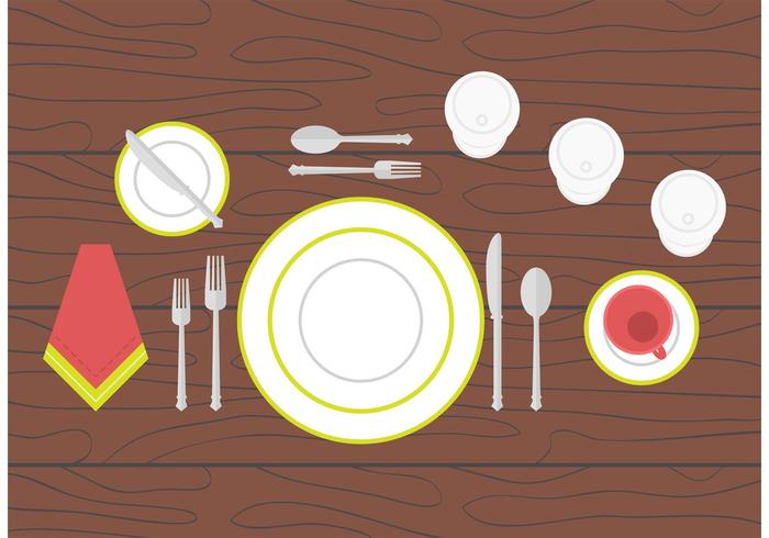 Dinner Table Setting Dinner Table Setting