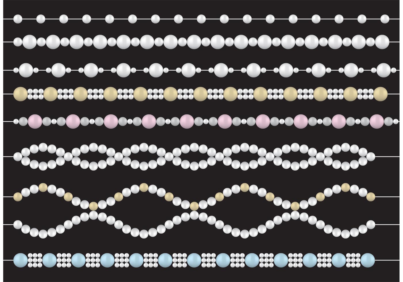 Download Pearl Necklace Vectors 89605 - Download Free Vectors ...