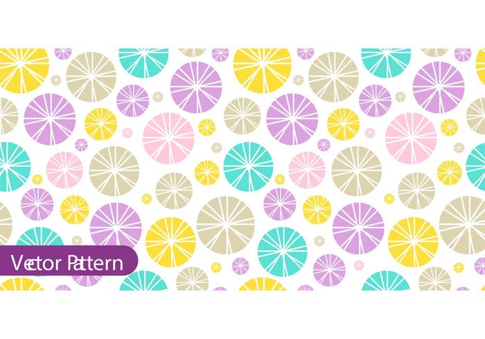 Colorful Retro Pattern Vector Colorful Retro Pattern Vector