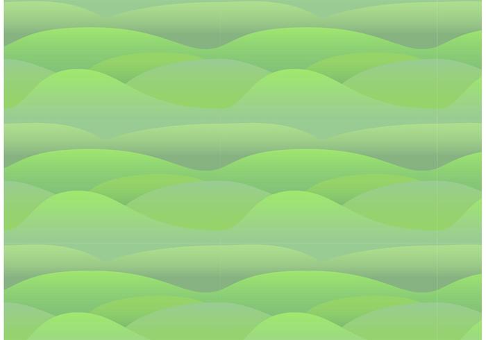 Seamless Rolling Hills Pattern vector