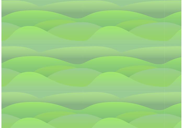 Seamless Rolling Hills Pattern vector