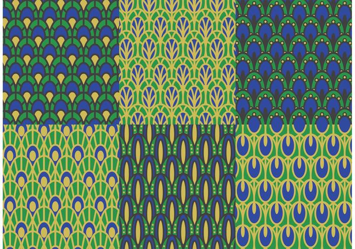 Peacock Pattern Vector Pack