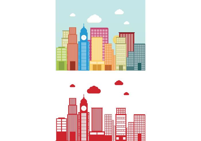 Building Vector Background 