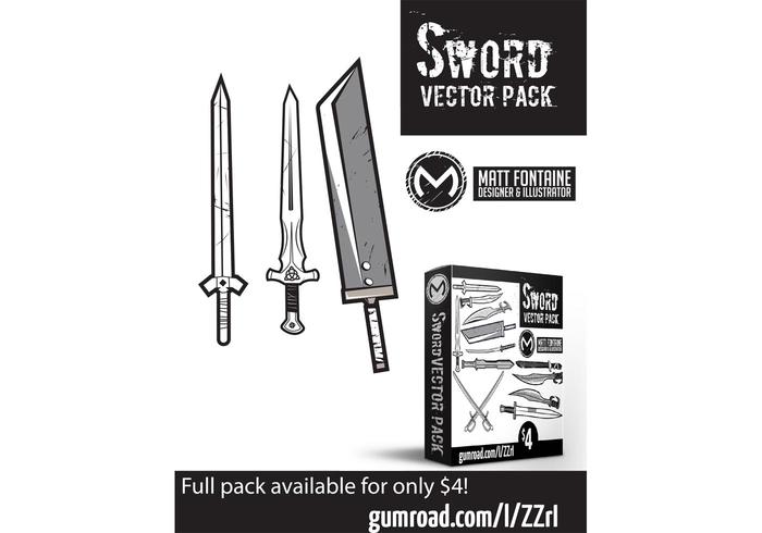 Sword Vector Pack! Sword Vector Pack!