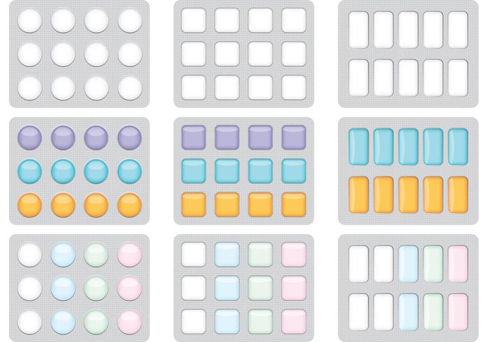 Bubblegum Blister Vectors Bubblegum Blister Vectors