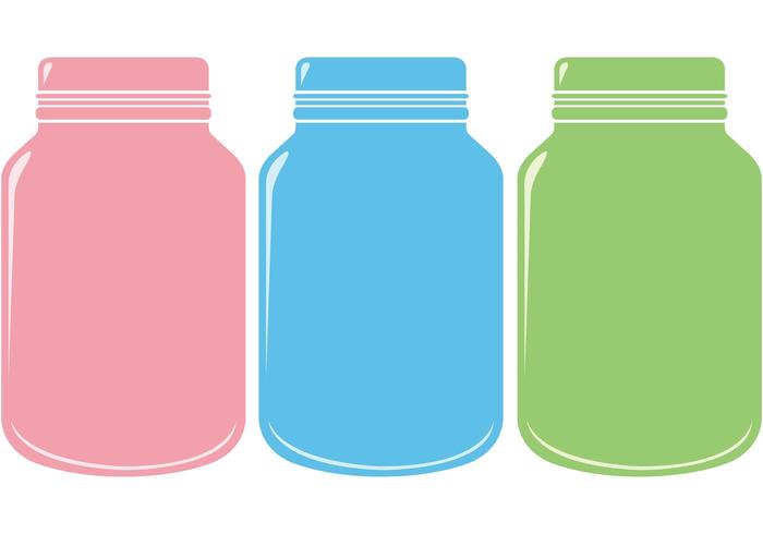 Mason Jar Vectors