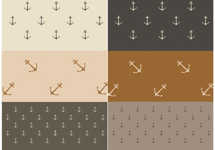 Free Vector Nautical Patterns